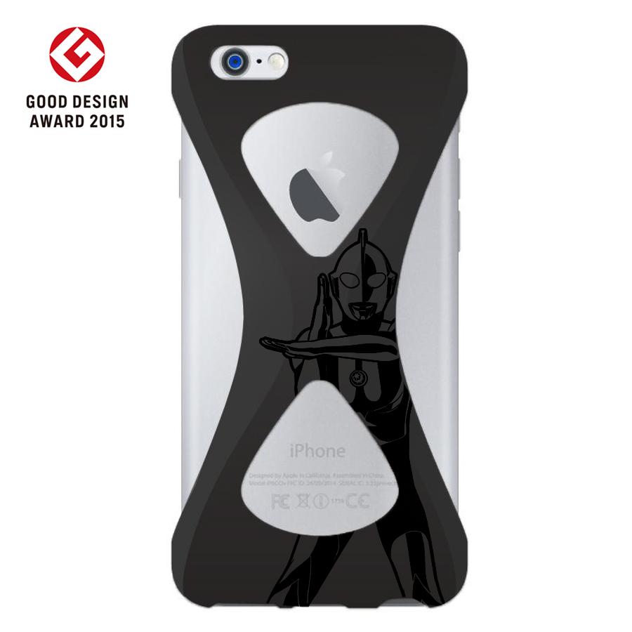 Palmo×Ultraman (Spacium ver.) for iPhone6sPlus/6Plus Black