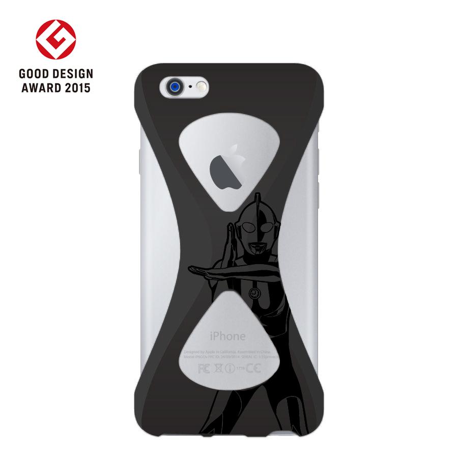 Palmo×Ultraman (Spacium ver.) for iPhone6s/6 Black