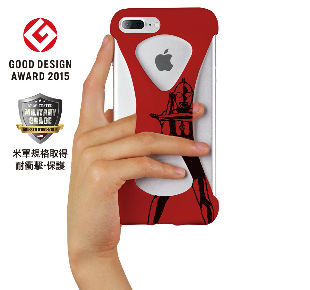 Palmo×Ultraman (Spacium ver.) for iPhone8Plus iPhone7Plus Red