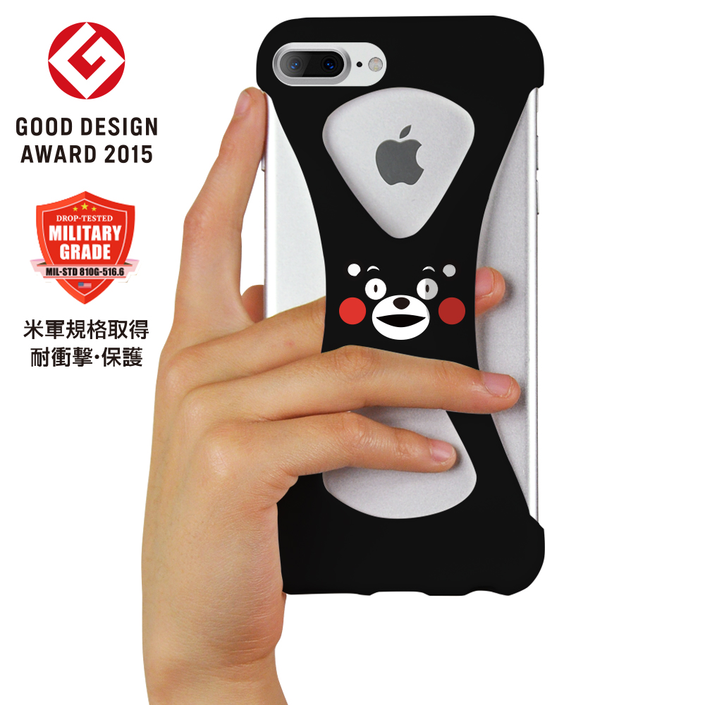 Palmo くまモンばーじょん for iPhone8Plus iPhone7Plus Black