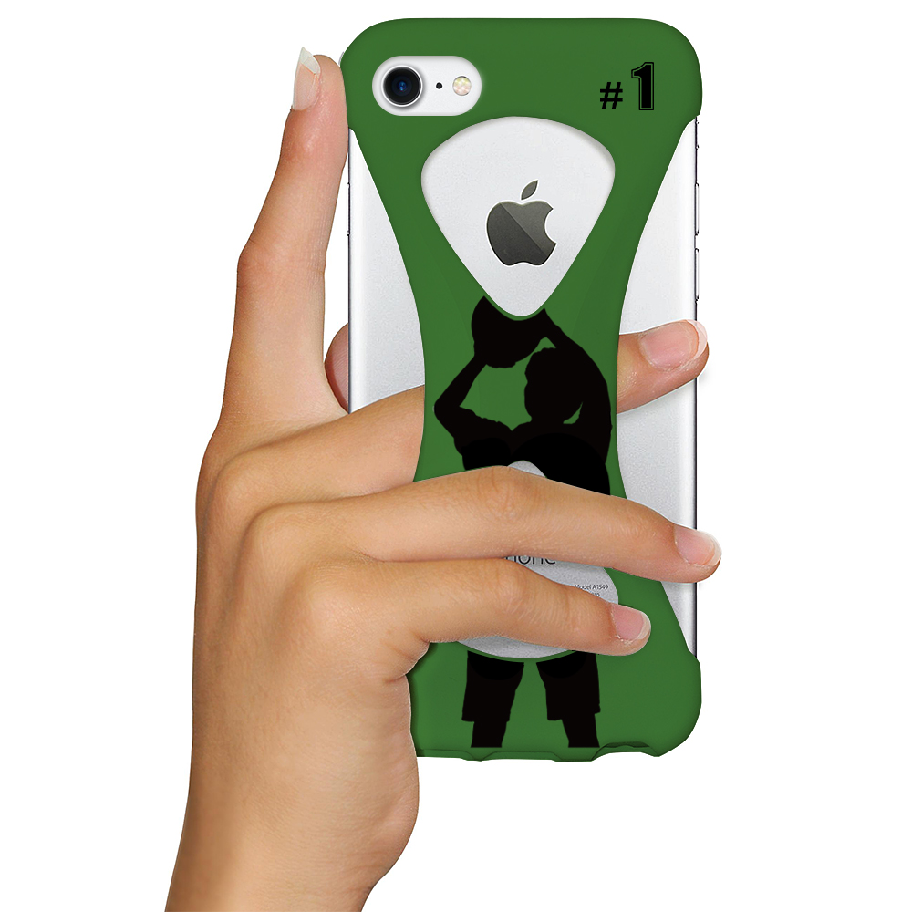 Palmo x 大神雄子 for iPhoneSE 2022(第3世代)/2020(第2世代)/iPhone8/iPhone7 Green