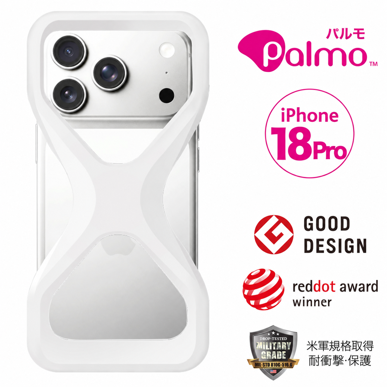 Palmo for iPhone 18 Pro White