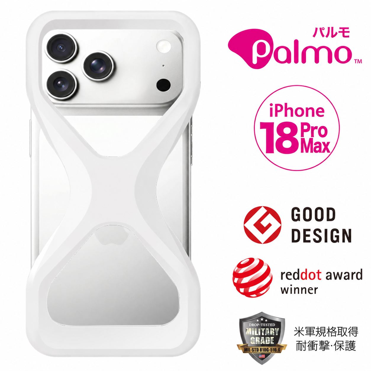 Palmo for iPhone 18 Pro Max White